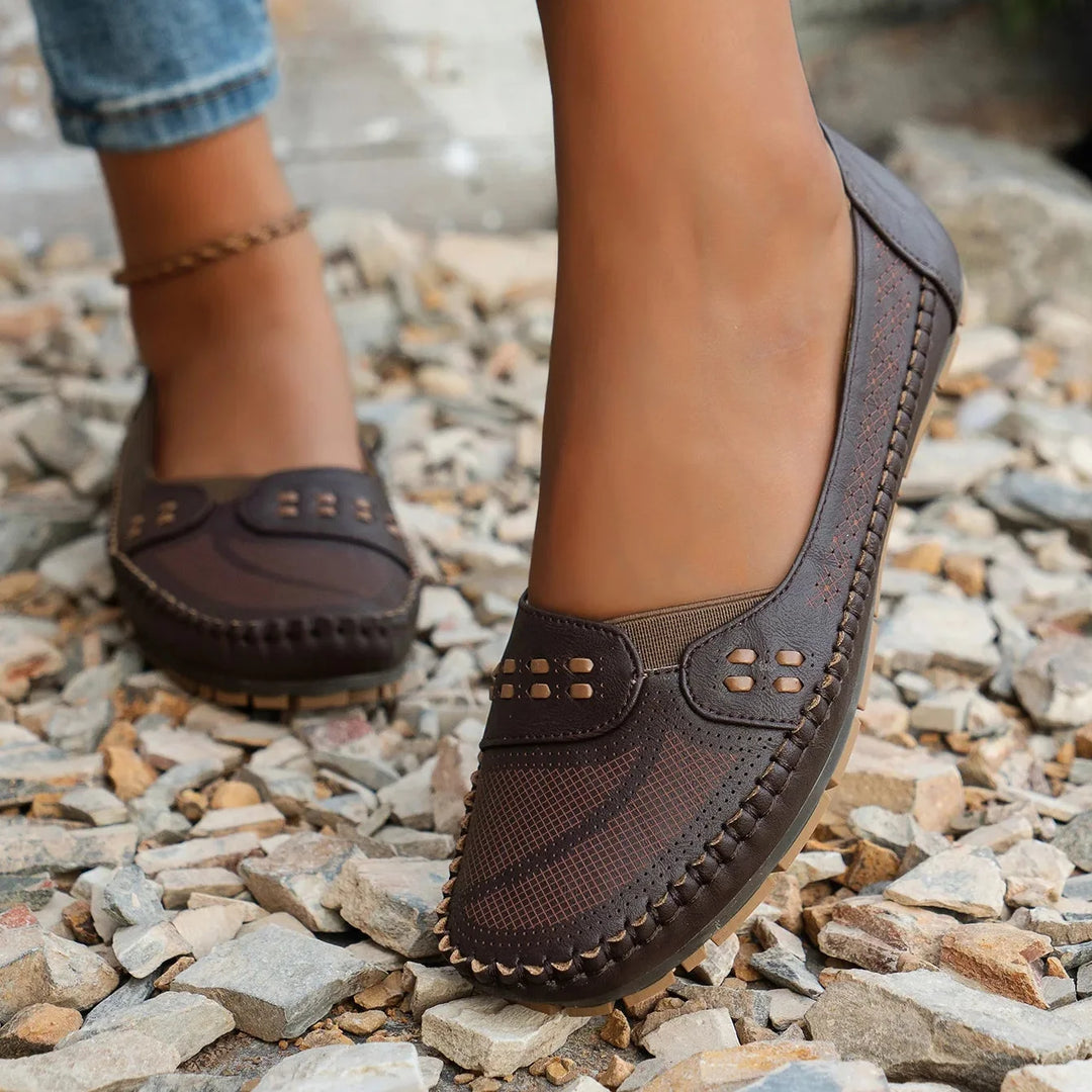 Brielle | Women’s Elegant Round Toe Flat Loafers