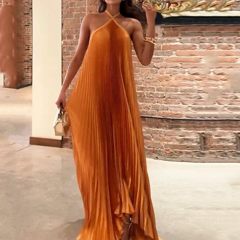 Phoenix | Women’s Summer Pleated Wedding Guest Dress