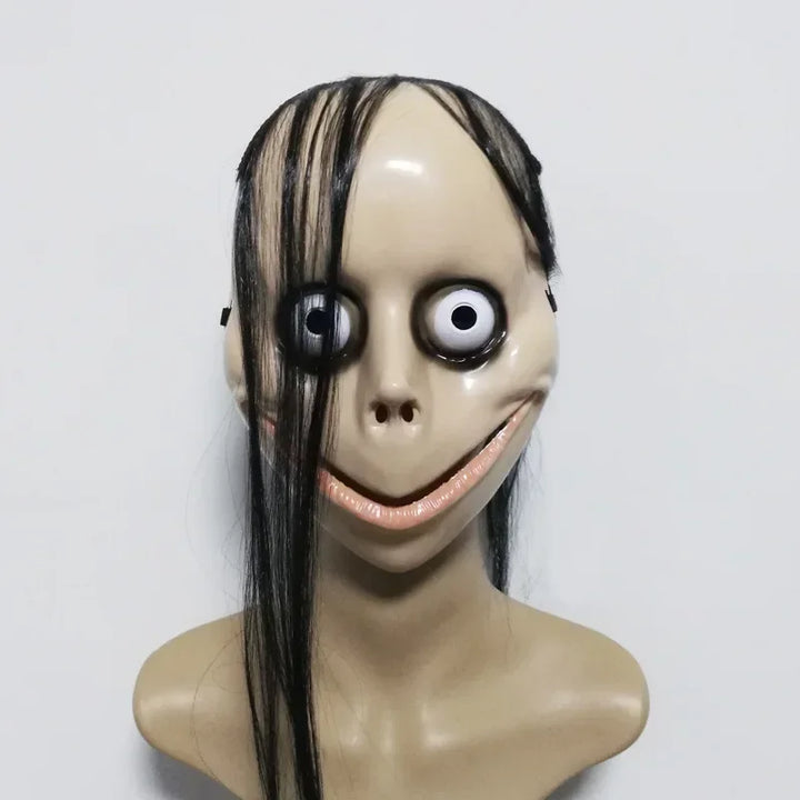 Halloween Long Hair Ghost Mask