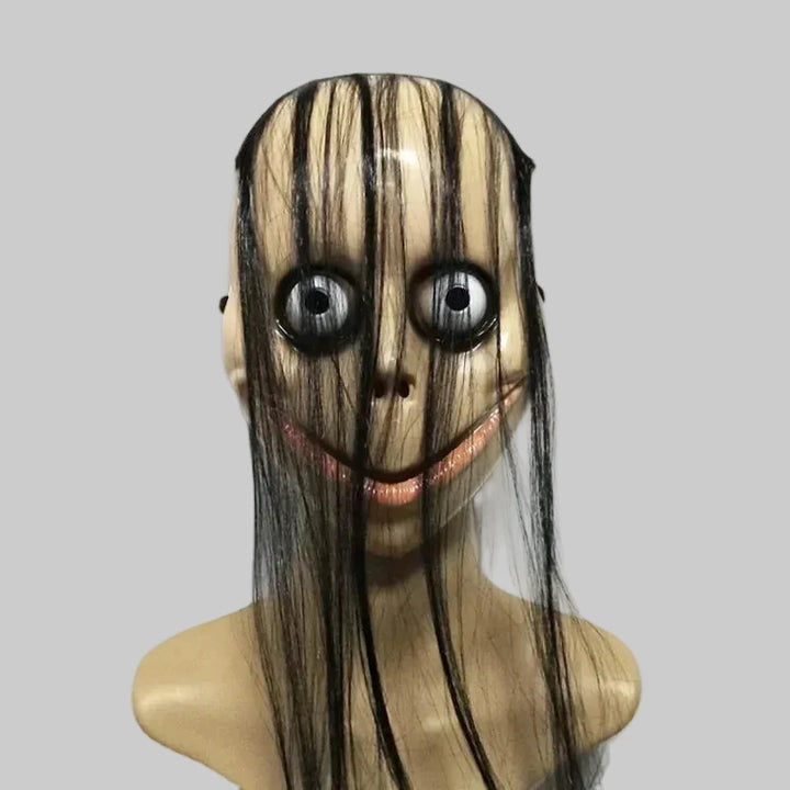 Halloween Long Hair Ghost Mask
