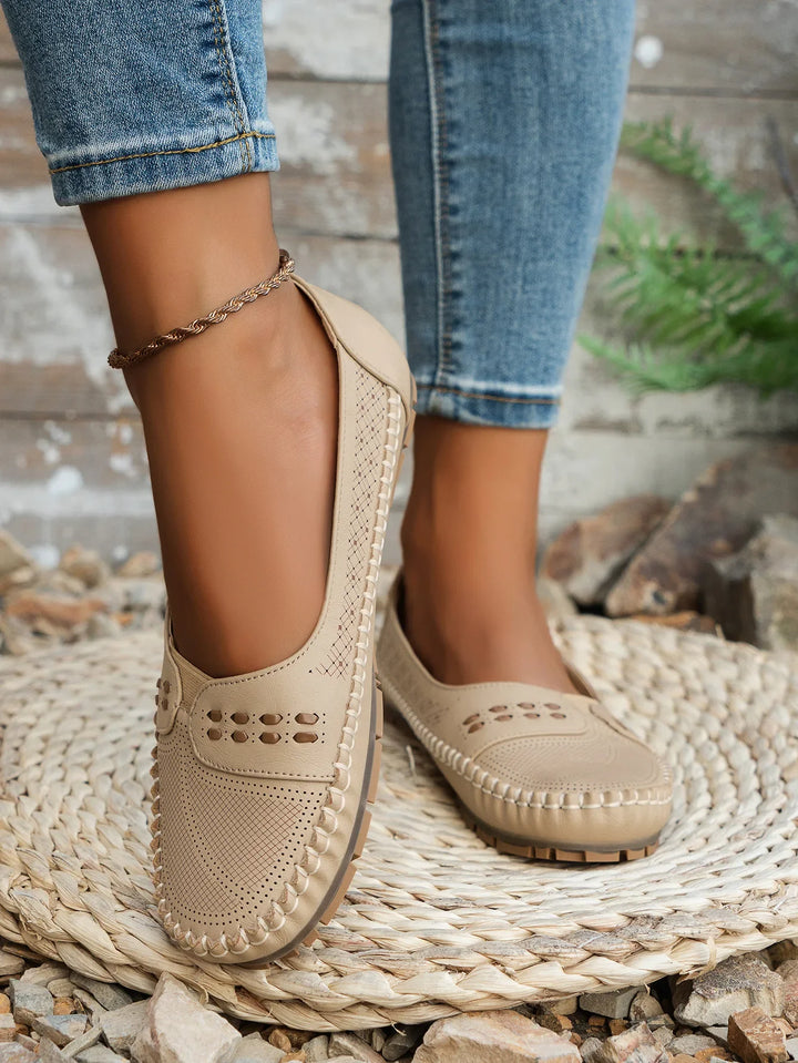 Brielle | Women’s Elegant Round Toe Flat Loafers
