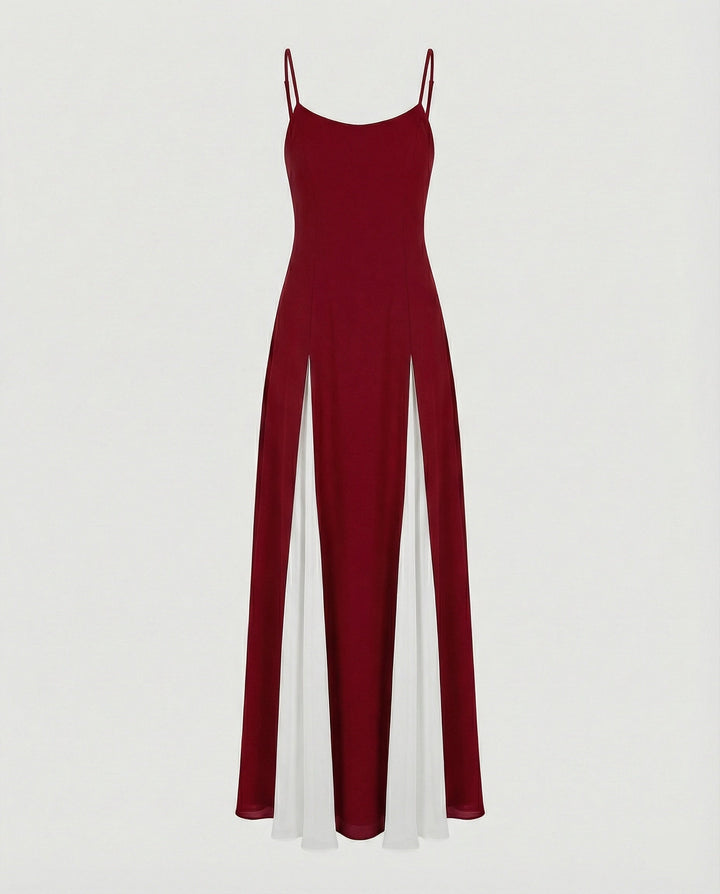 Sasha | Women's Formal High Slit Wedding Guest Maxi Dress