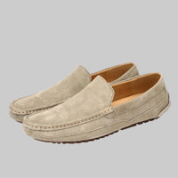 Logan | Men's Classic Suede Slip On Loafers