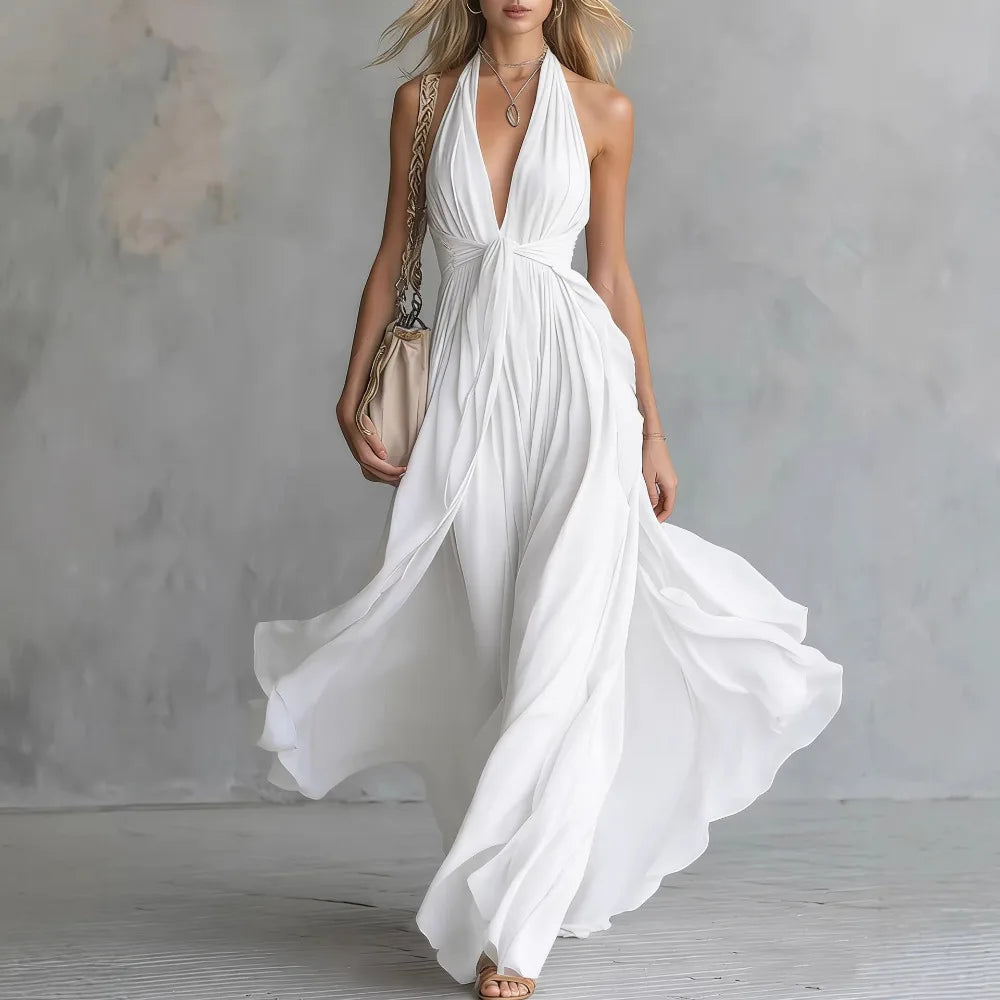 Doris | Women's Summer Flowing Maxi Dress