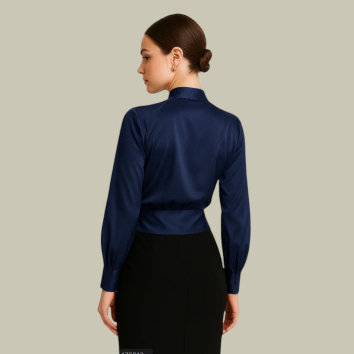 Chloe | Women’s Summer Wrap V-Neck Blouse