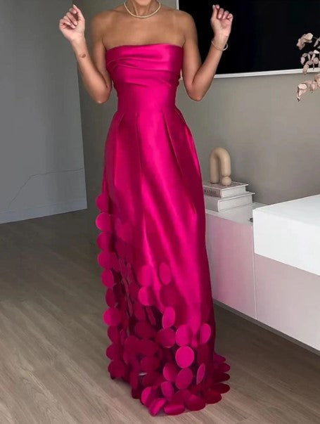 Jena | Women’s Elegant Strapless Wedding Guest Dress