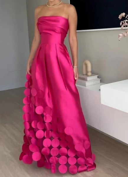 Jena | Women’s Elegant Strapless Wedding Guest Dress