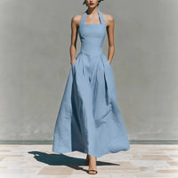 Macy | Women's Elegant A-line Maxi Dress