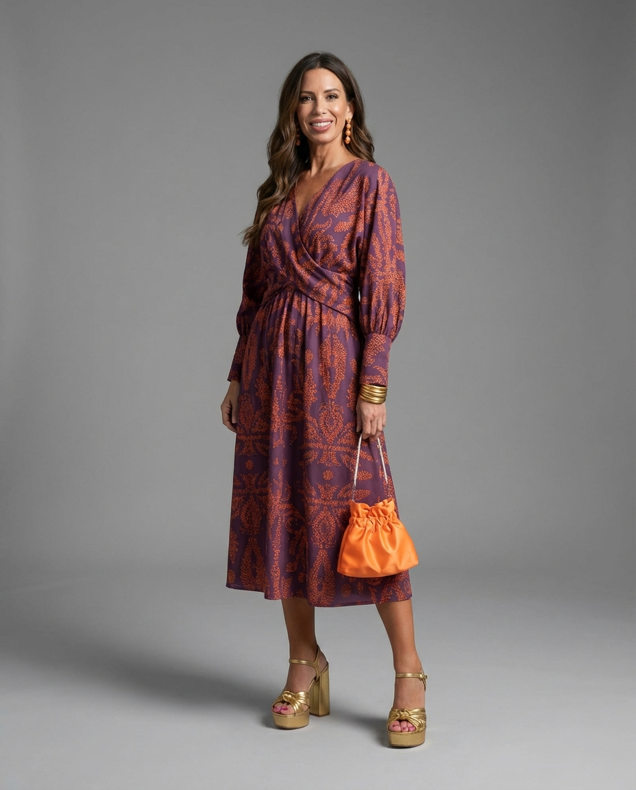 Sienna Women Elegant A Line Maxi Dress Wedding Guest | Elegant Fit