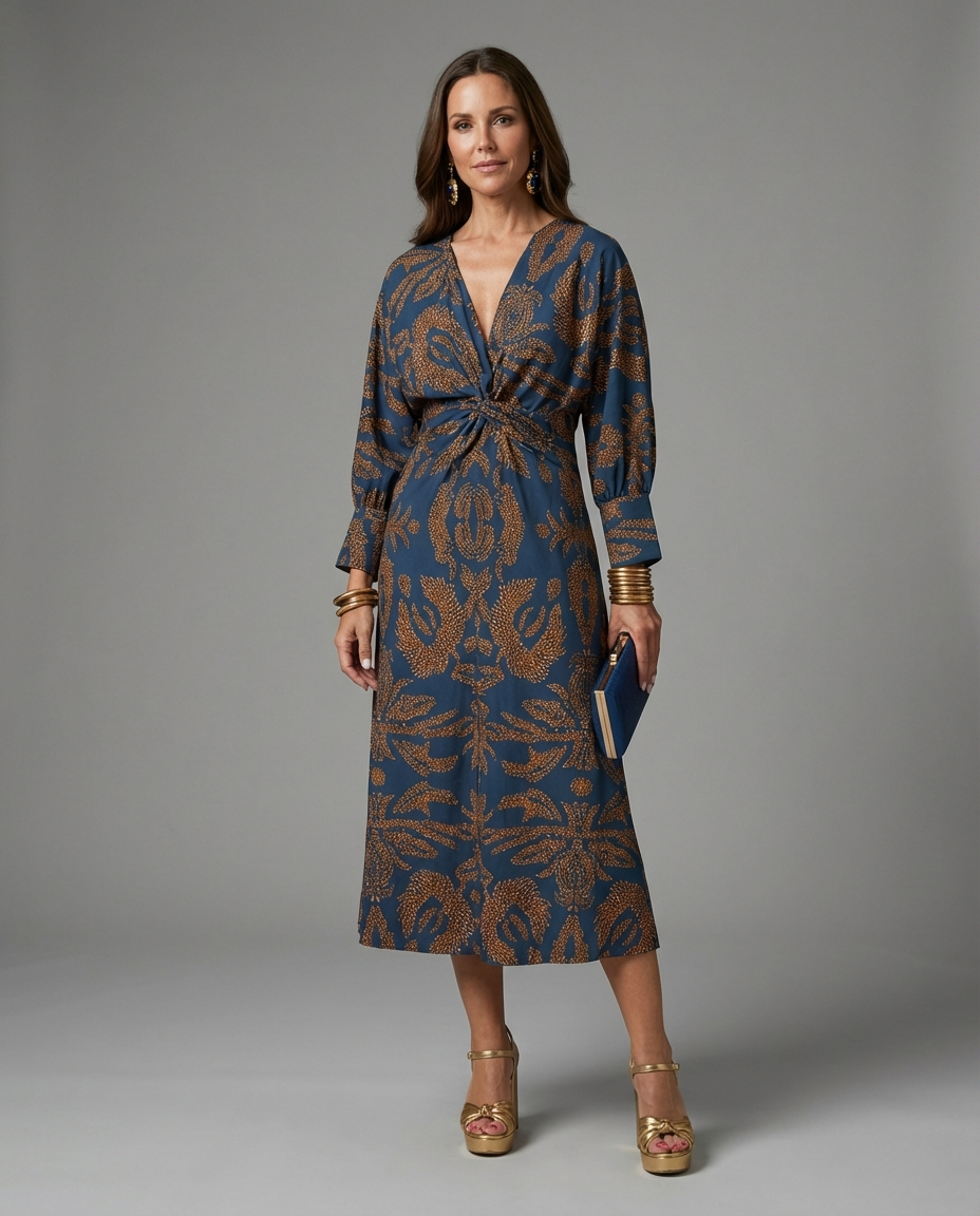 Sienna Women Elegant A Line Maxi Dress Wedding Guest | Elegant Fit