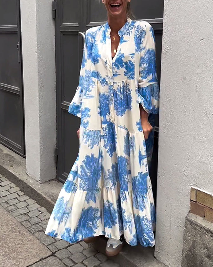 Jette | Women's Summer Floral Maxi Dress