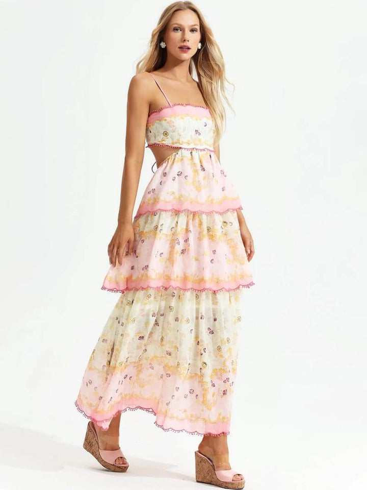Harmony | Women’s Summer Tiered Maxi Dress