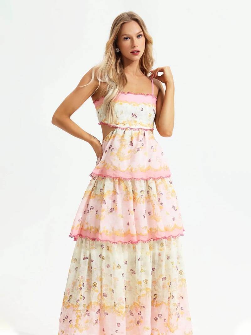 Harmony | Women’s Summer Tiered Maxi Dress