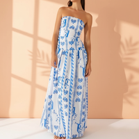 Journee | Women’s Summer Print Maxi Dress