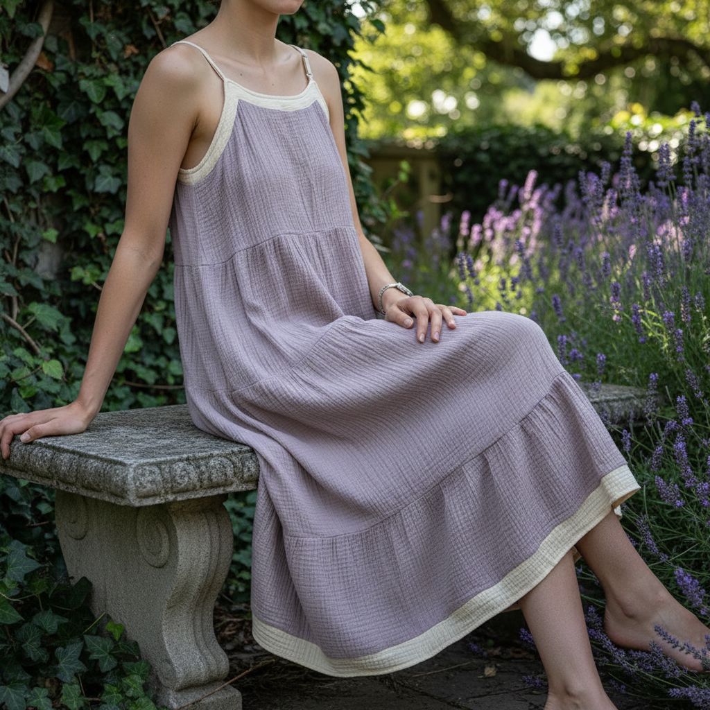 Anastasia | Women’s Summer Cotton Midi Dress