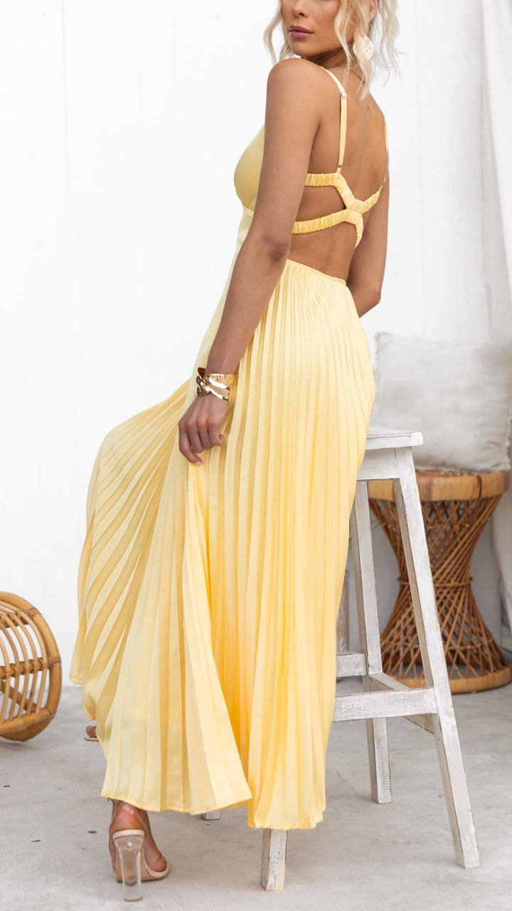 Vivienne | Women’s Pleated Wedding Guest Dress
