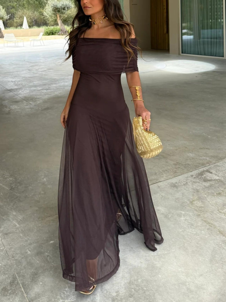 Havira | Women's Summer Off-Shoulder Maxi Dress