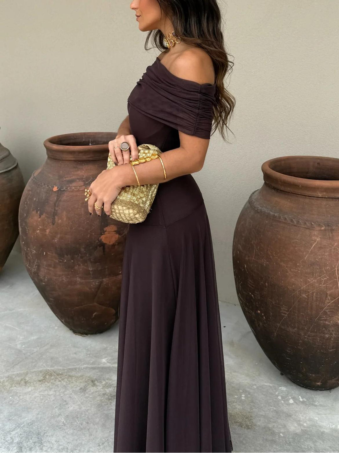 Havira | Women's Summer Off-Shoulder Maxi Dress