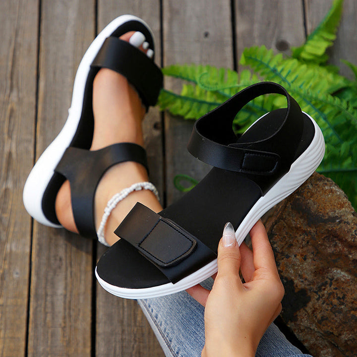 Nerissa | Women's Summer Wide Strap Sandals