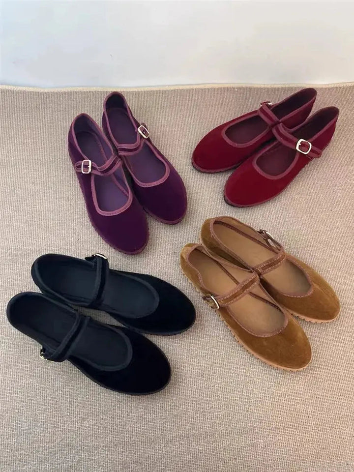 Birgit | Women Classic Mary Jane Ballet Flats