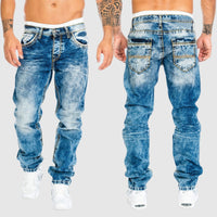 Ethan | Men's Casual Washed Denim Jeans