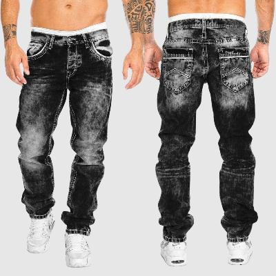 Ethan | Men's Casual Washed Denim Jeans