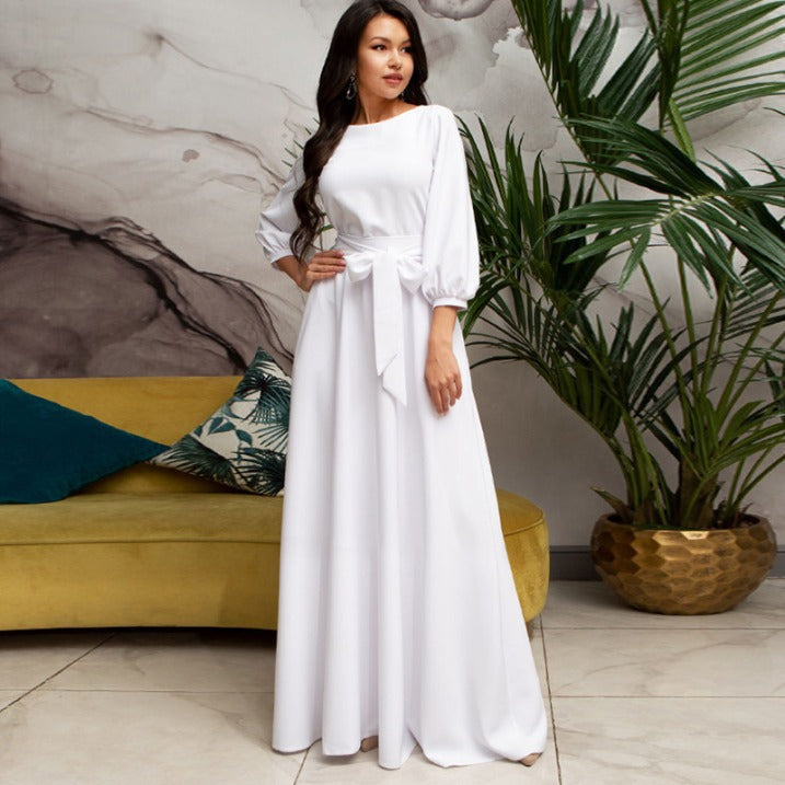 Lane | Women's Wedding Guest Tie Waist Maxi Dress