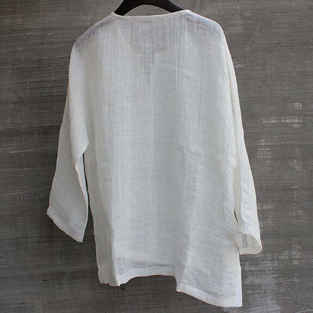Ursula | Women's Loose Fit Linen Summer Blouse