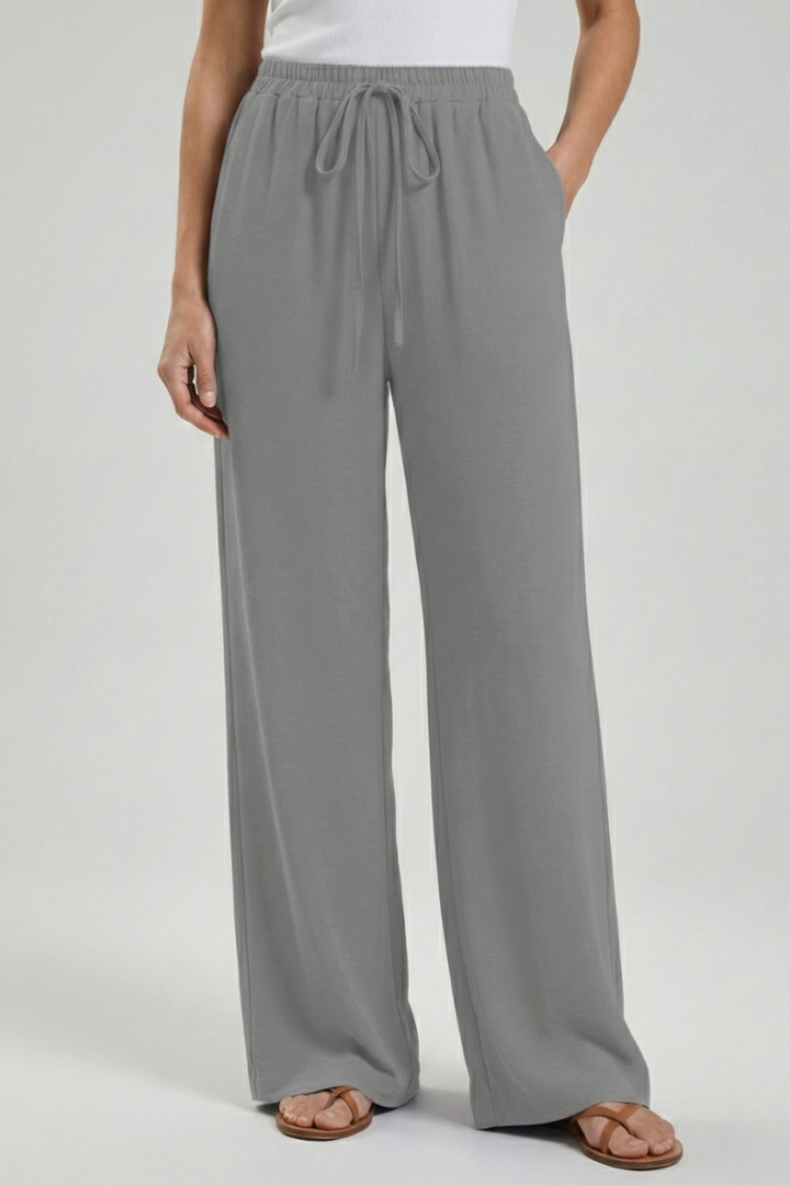 Avelia | Women's Summer Relaxed Fit Palazzo Pants