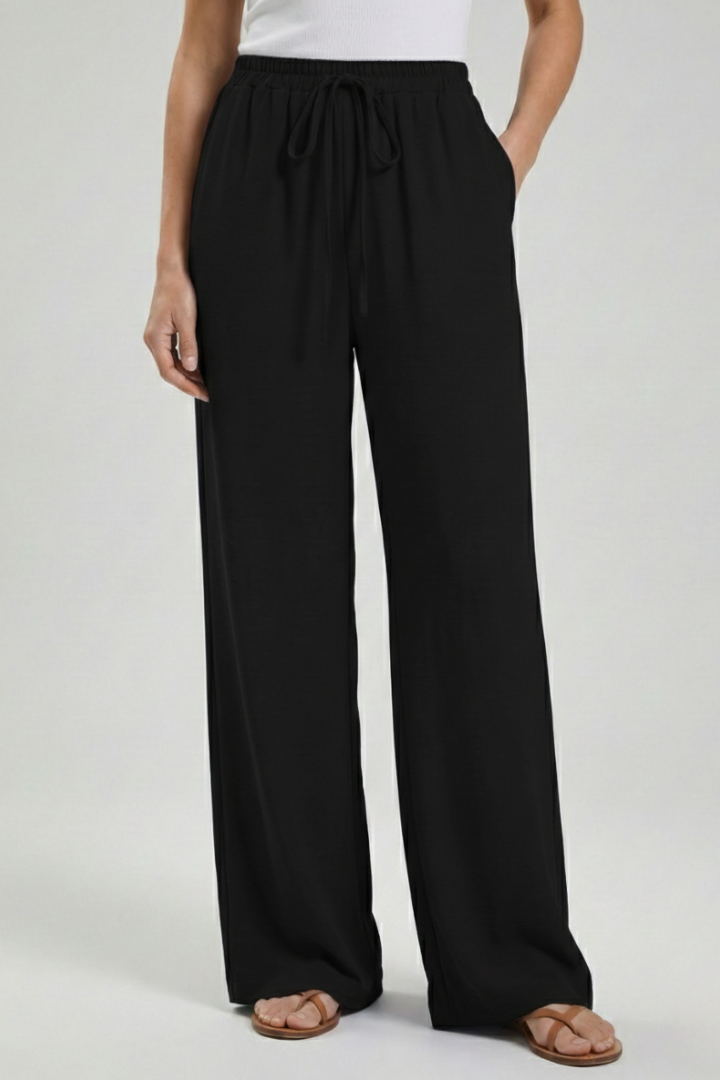Avelia | Women's Summer Relaxed Fit Palazzo Pants