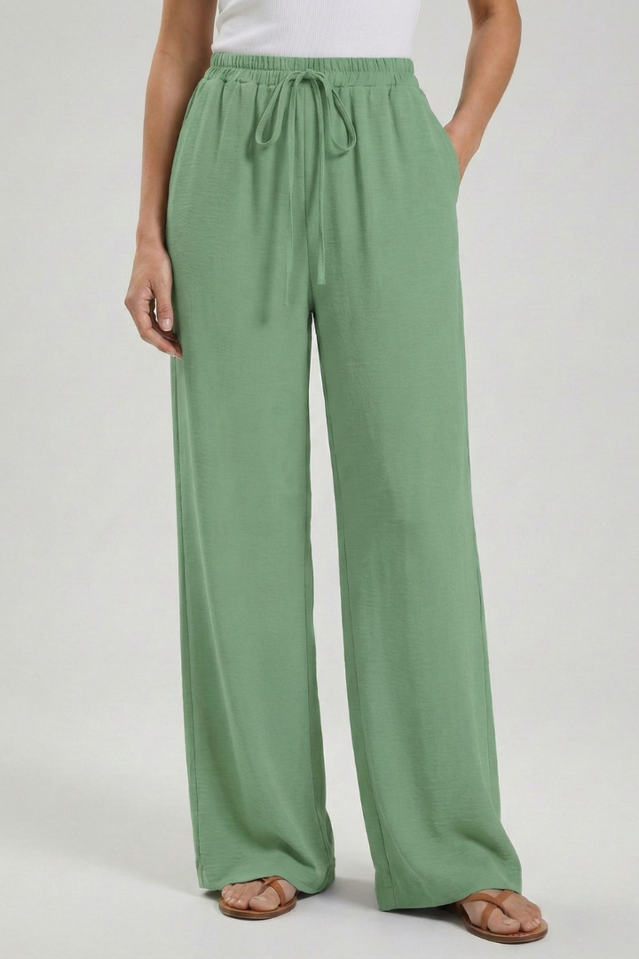 Avelia | Women's Summer Relaxed Fit Palazzo Pants