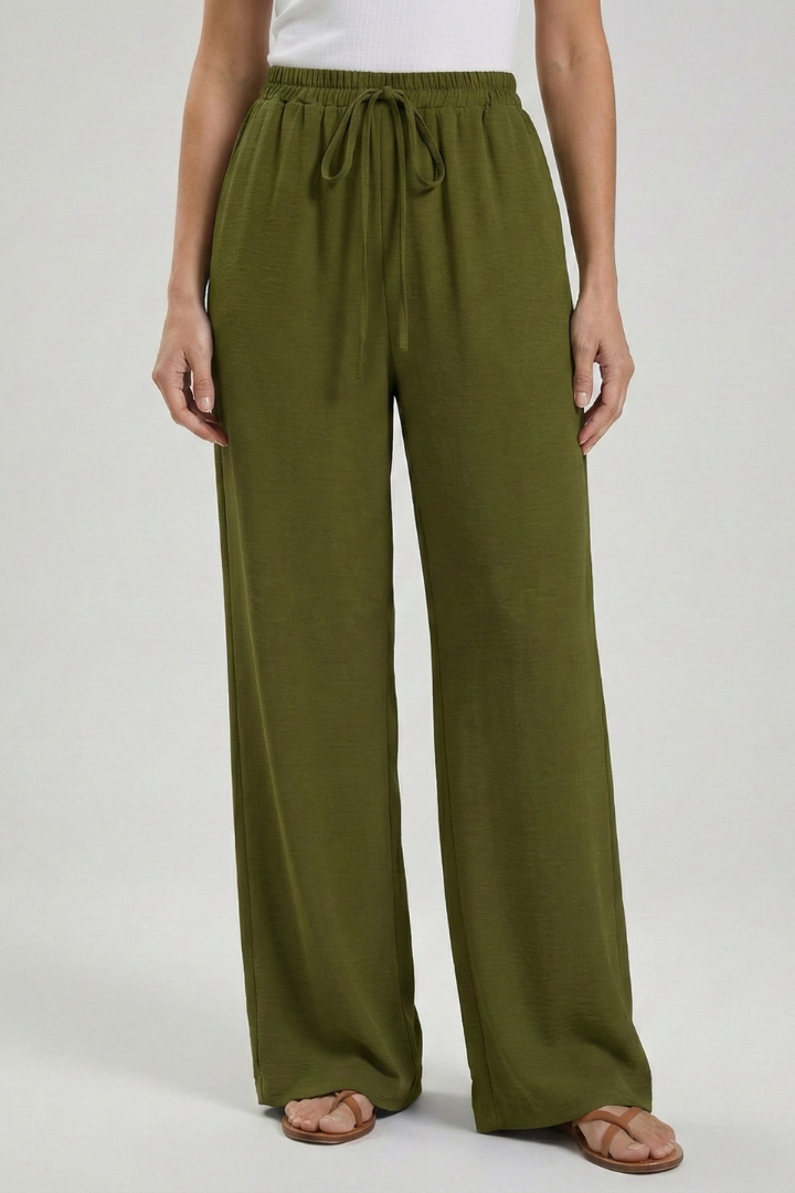 Avelia | Women's Summer Relaxed Fit Palazzo Pants