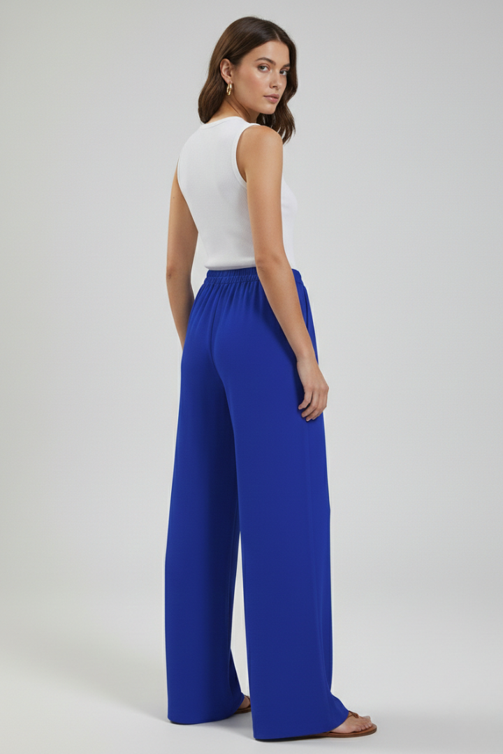 Avelia | Women's Summer Relaxed Fit Palazzo Pants
