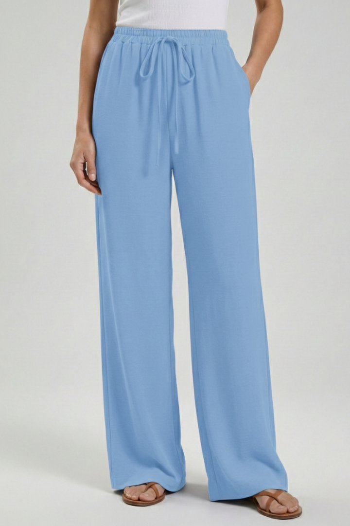 Avelia | Women's Summer Relaxed Fit Palazzo Pants