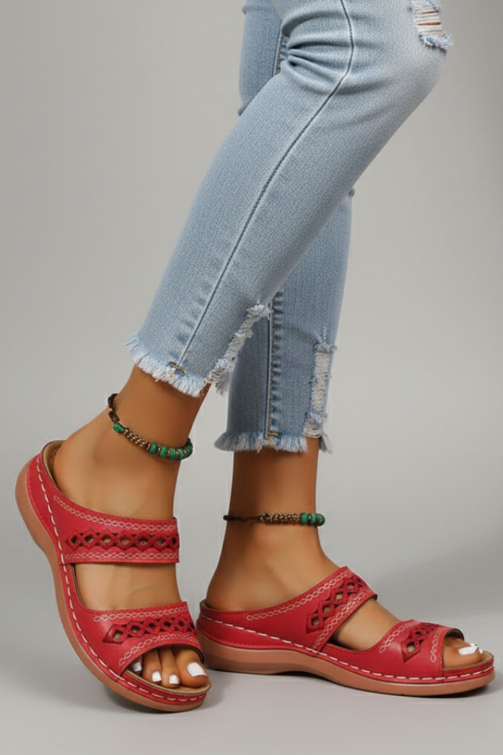 Sloane | Women's Elegant Orthopedic Slide Sandals