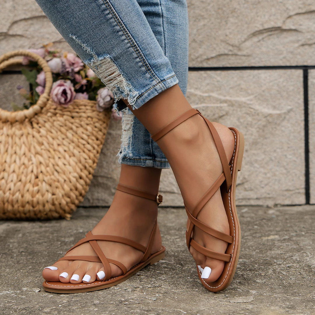 Orlena | Women's Summer Flat Strappy Sandals