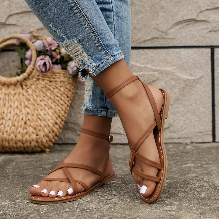 Orlena | Women's Summer Flat Strappy Sandals