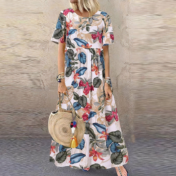Aelmyra | Women’s Floral Summer Maxi Dress