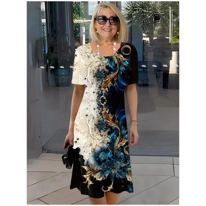 Olivia | Women’s Summer Comfort Midi Dress