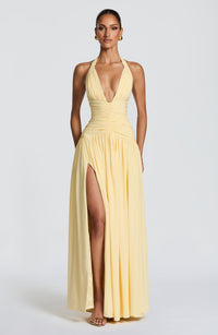Gabriella | Women's Satin Cupped Wedding Guest Dress