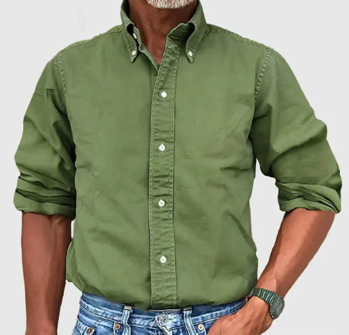 Lucas | Men's Button Down Long Sleeve Casual Shirt