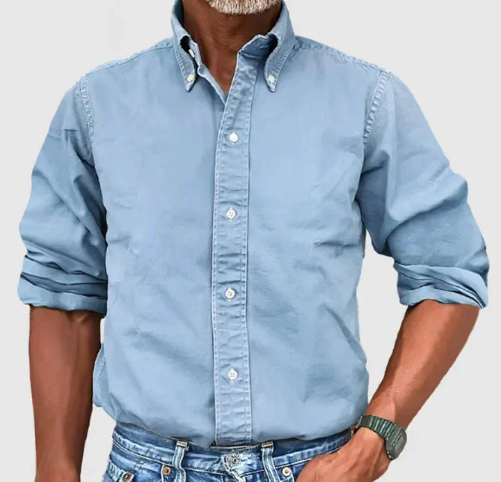 Lucas | Men's Button Down Long Sleeve Casual Shirt