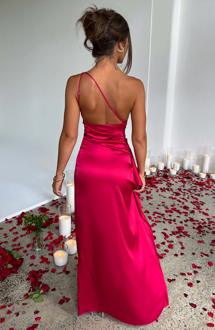 Gracie | Women’s High Leg Slit Wedding Guest Dress