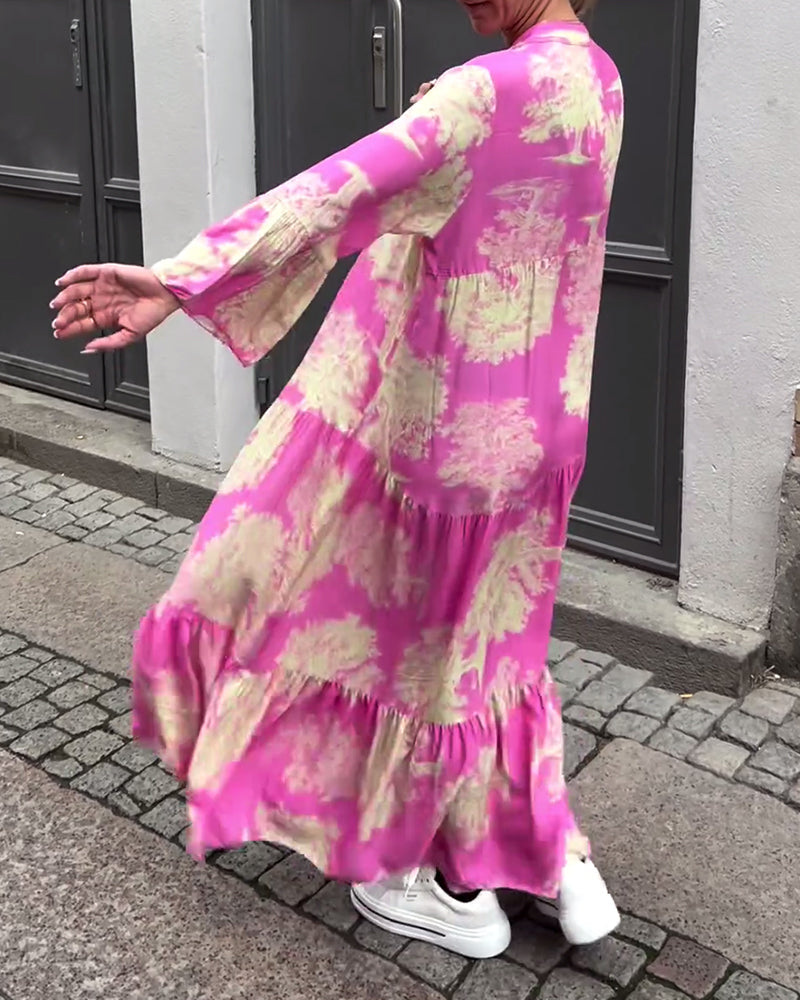Jette | Women's Summer Floral Maxi Dress