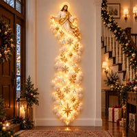 Christmas Wall Decorations Illuminated Vertical Light Trail
