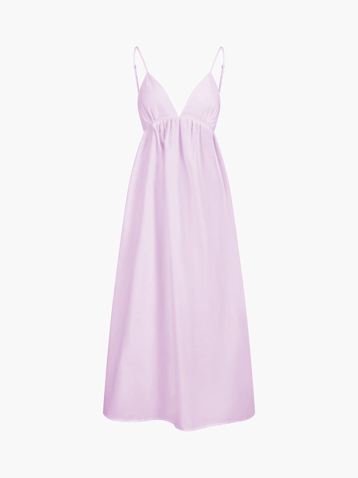 Cecelia | Women’s Beach V-Neck Midi Dress