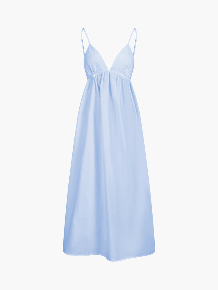 Cecelia | Women’s Beach V-Neck Midi Dress