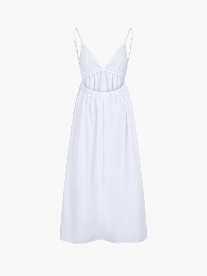 Cecelia | Women’s Beach V-Neck Midi Dress