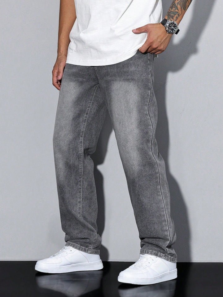 Owen | Men's Casual Washed Baggy Jeans