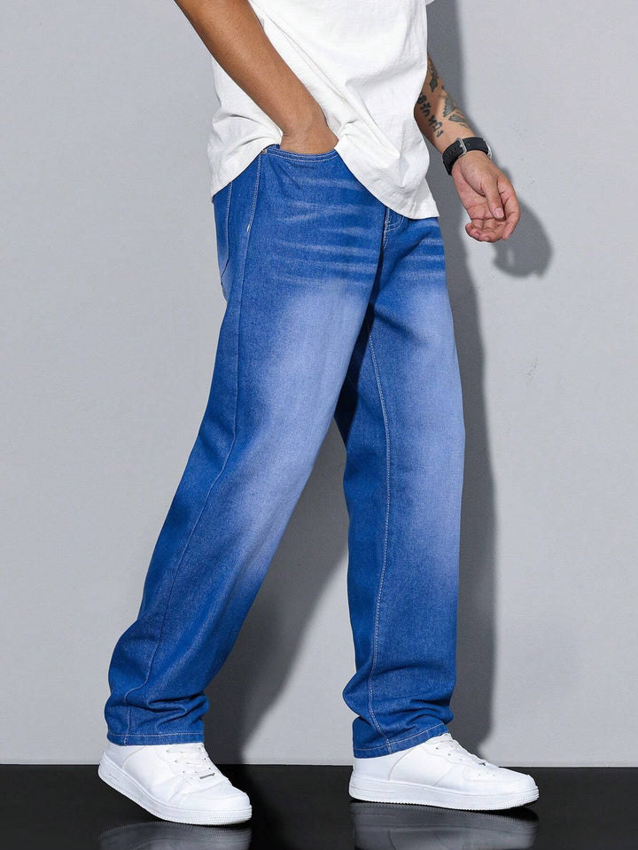 Owen | Men's Casual Washed Baggy Jeans
